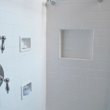 Upper West Side, NYC: Light, Bright Bathroom Remodel