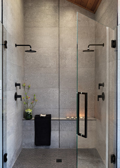 Contemporary Bathroom by Lauren Levant Interior