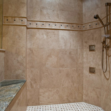 Rustic Master Bathroom Shower Details
