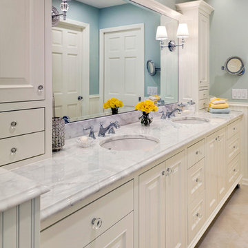 Light and Bright Master Bathroom Remodel