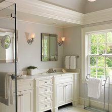 Traditional Bathroom by Toby Leary Fine Woodworking Inc.