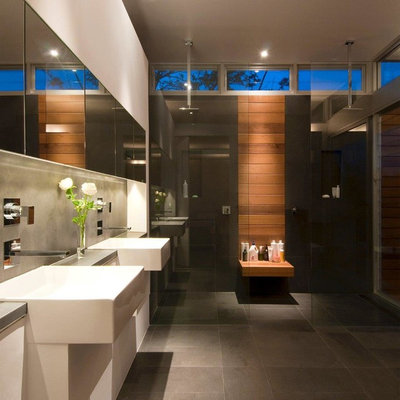 Contemporary Bathroom by Horizon - Residential & Commercial Builders