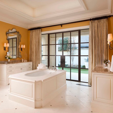 Venetian Meets Mediterranean: Bathroom