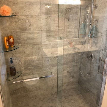 Venice Island Bathroom Remodel with Frameless Shower