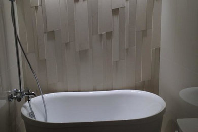 Bathroom - contemporary bathroom idea in Salt Lake City