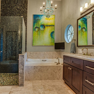Vibrant Rustic Bathroom Renovation | Longwood, FL