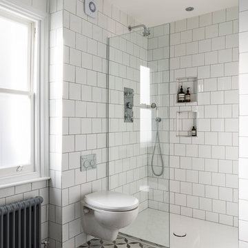 Victorian Bathroom, Queens Park by Born & Bred Studio