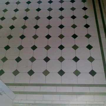 Victorian Floor in a bathroom