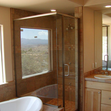 View shower in the Southwest