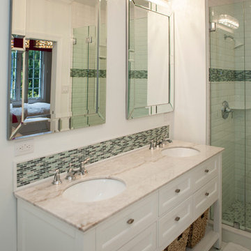 Villanova, PA: Bathroom with Double Sink