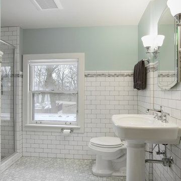 Vintage 3/4 Bathroom – Historic Lake Home Remodel – Arden Hills, MN