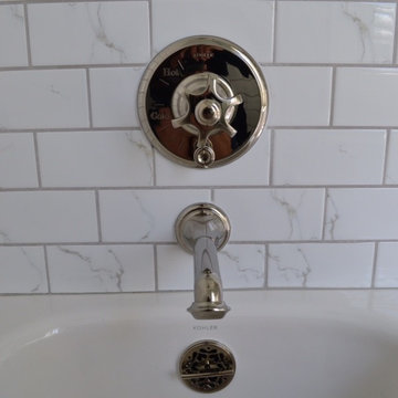 Vintage bathroom remodel