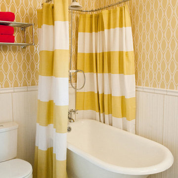Freestanding Tub Shower Curtain Houzz, All Around Shower Curtain