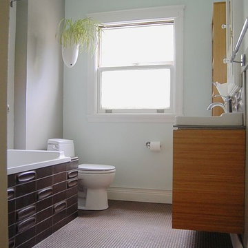 Vintage Modern Bathroom