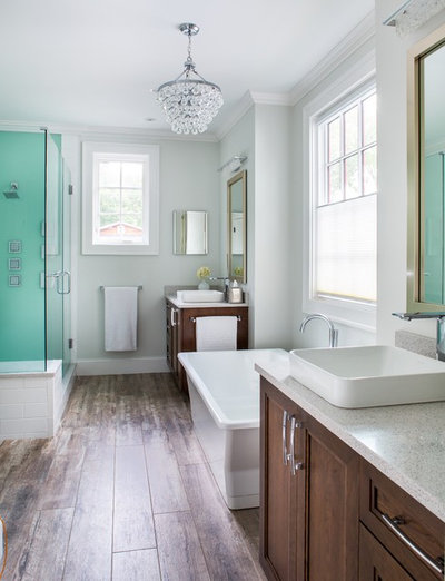 Transitional Bathroom by Alair Homes Decatur