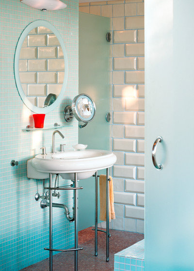 Contemporary Bathroom Visit a House That's a Personal Architecture Gallery
