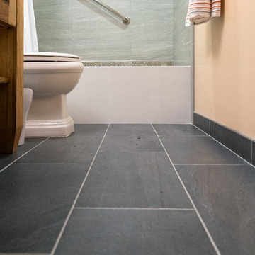 Vista Bathroom Tile Flooring Remodel