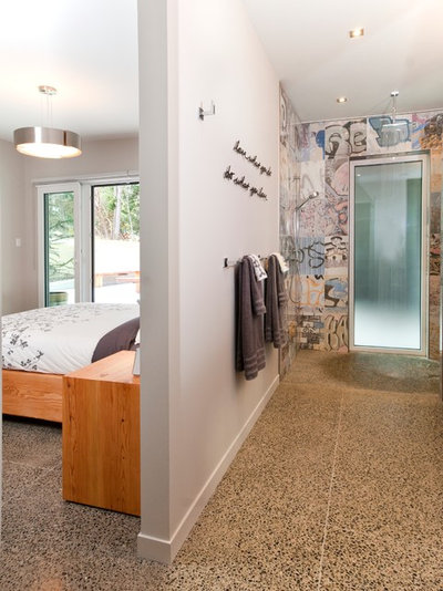 Contemporary Bathroom by NZ Builders Ltd