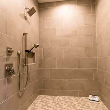 Walk-In Shower and Bathroom