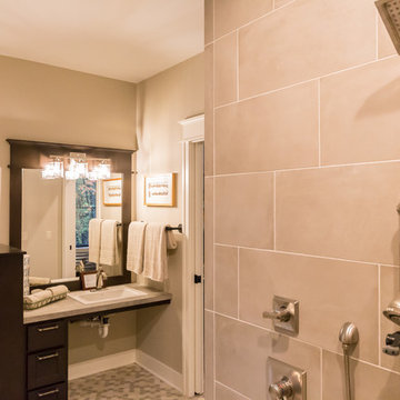 Walk-In Shower and Bathroom