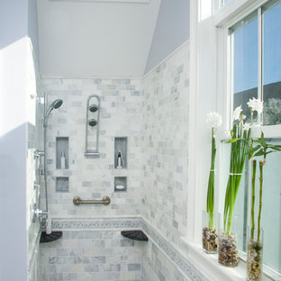 Inspiration for a contemporary bathroom remodel in Philadelphia