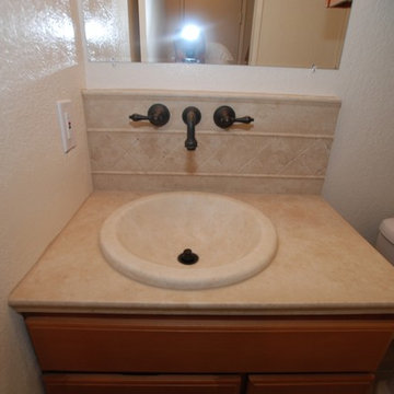 Wall mounted faucet with Kohler Devonshire Tub