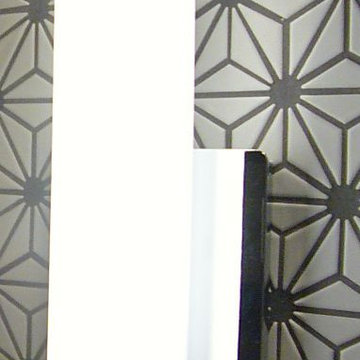 WALL SCONCE with Backsplash Tile