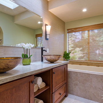 Walnut Creek, Ca | Yoko Oda Interior Design | Zen Bathroom & Effortless Elegance