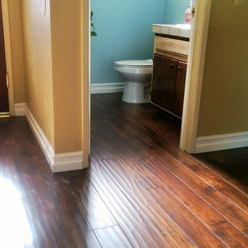 Walnut Harrington Laminate Entry and 3/4 bath
