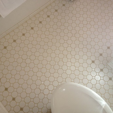 Interior: Queen Anne Traditional bathroom floor mosaic