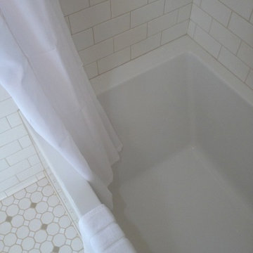 Interior: Queen Anne Traditional bathroom deep soak tub
