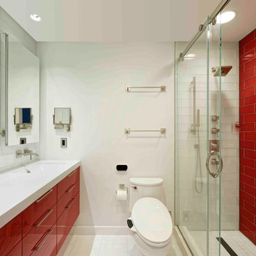 Washington DC Modern Kids Bathroom