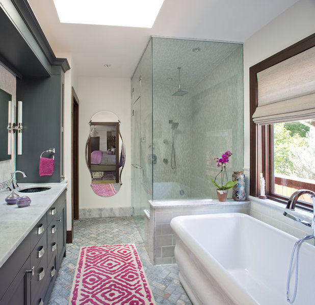 Eclectic Bathroom by Atelier Interior Design