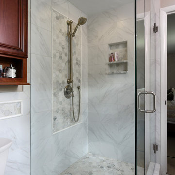 Washington Township Carrara Master Bathroom