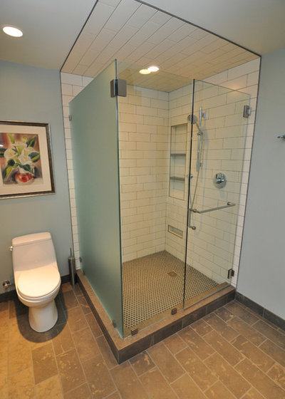 Contemporary Bathroom by Ventana Construction LLC