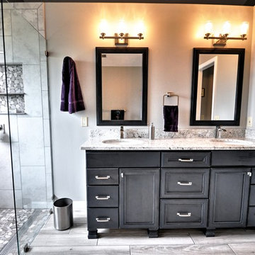 Waterstone Drive Lafayette Transitional Master Bathroom Remodel