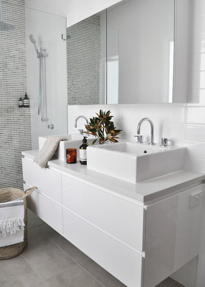 Contemporary Bathroom by Greenwood's Home