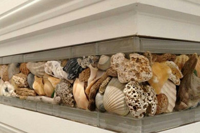 Inspiration for a nautical bathroom in Orlando.