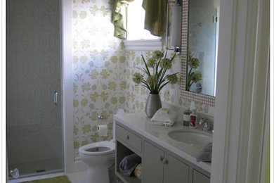 Bathroom - transitional bathroom idea in Cleveland