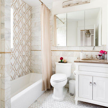 Westchester County, New York - Luxurious Marble Bathroom