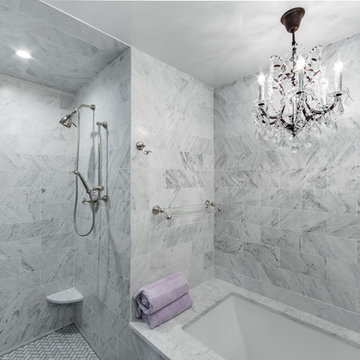 Westchester, NY marble baths
