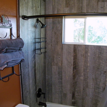 Western Themed Hall Bathroom