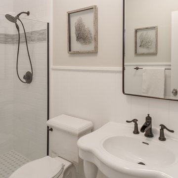 Westhampton Updated Traditional Guest Bath
