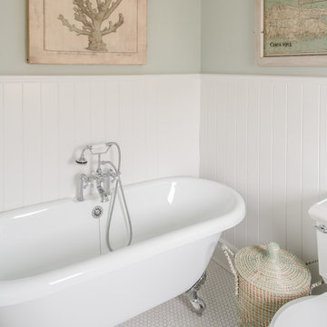 Westhampton Updated Traditional Guest Bath