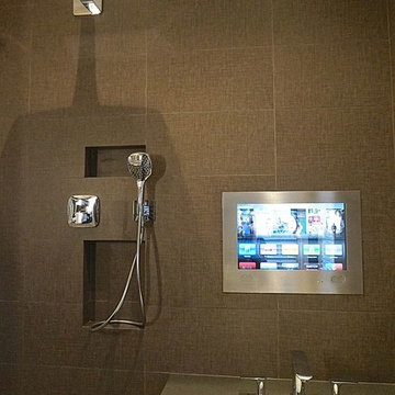 WET AREA with TV @ Tub Area / Shampoo Niches @ Shower