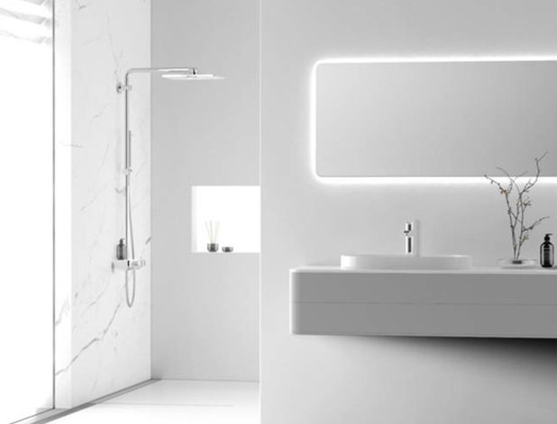 コンテンポラリー 浴室 by GROHE UK