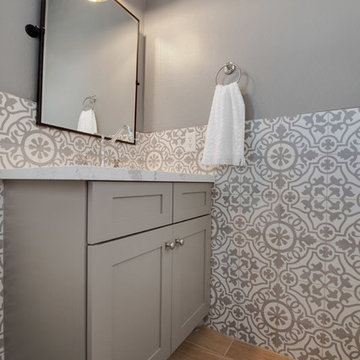 White and Gray Kitchen & Bathroom - Newport