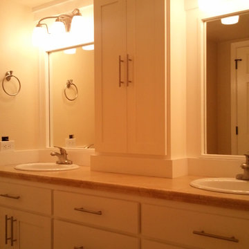 White Bathroom Cabinets