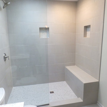 White Bathroom Remodel