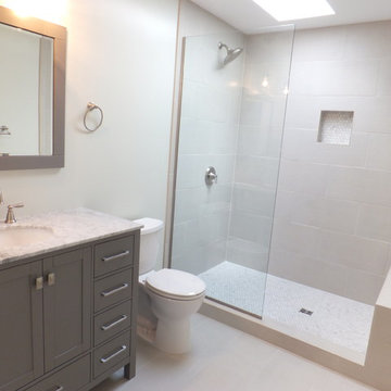 White Bathroom Remodel